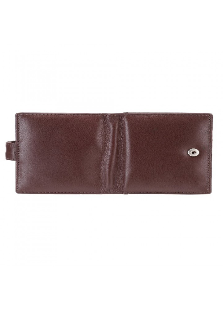 Dark brown mens leather wallets